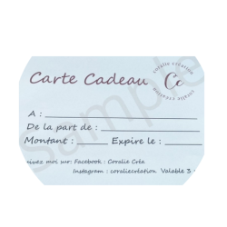 Carte Cadeau