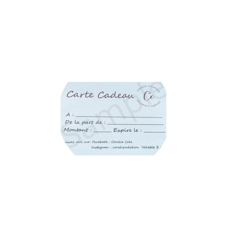 Carte Cadeau