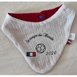 En précommande : Coffret bavoir coupe du monde de foot
