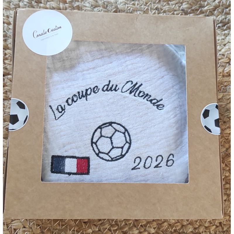 En précommande : Coffret bavoir coupe du monde de foot