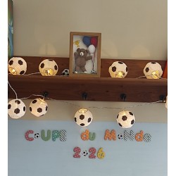 Cadre déco ourson au crochet