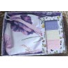 Coffret serviette à cheveux + coffret de savon bio