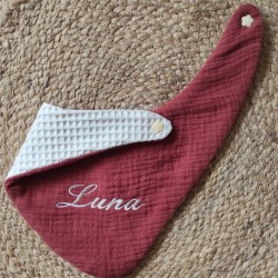 Bavoir bandana personnalisé