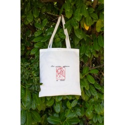Tote bag personnalisé broderie (à partir de votre photo préférée)