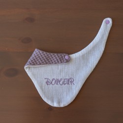Bavoir bandana personnalisé
